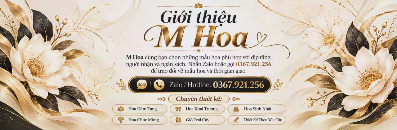 Ảnh bìa Shop hoa tươi Xã Phú Thọ Đồng Tháp - Hoa đẹp theo ý bạn